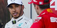 Bild zum Inhalt: Hamilton wundert sich über Leclerc: Ich hätte Platz nicht hergegeben