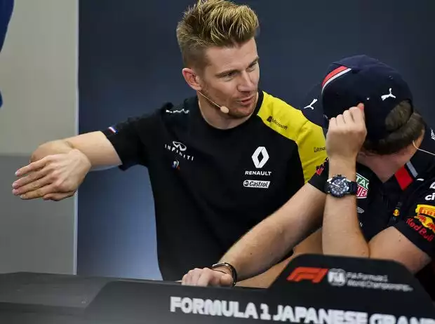 Nico Hülkenberg, Max Verstappen, Charles Leclerc Titel-Bild zur News: Nico Hülkenberg, Max Verstappen, Charles Leclerc