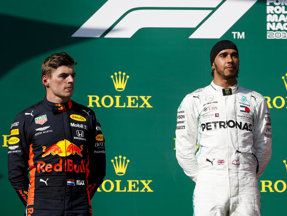 Max Verstappen, Lewis Hamilton