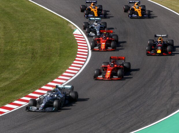 Titel-Bild zur News: Valtteri Bottas, Sebastian Vettel, Max Verstappen, Charles Leclerc, Lewis Hamilton, Carlos Sainz, Lando Norris