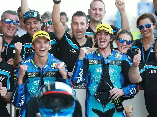 Luca Marini, Francesco Bagnaia Titel-Bild zur News: Luca Marini, Francesco Bagnaia