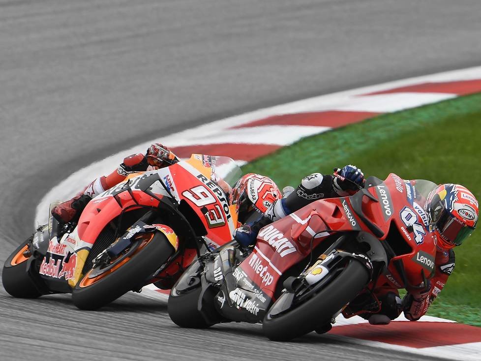 Andrea Dovizioso, Marc Marquez