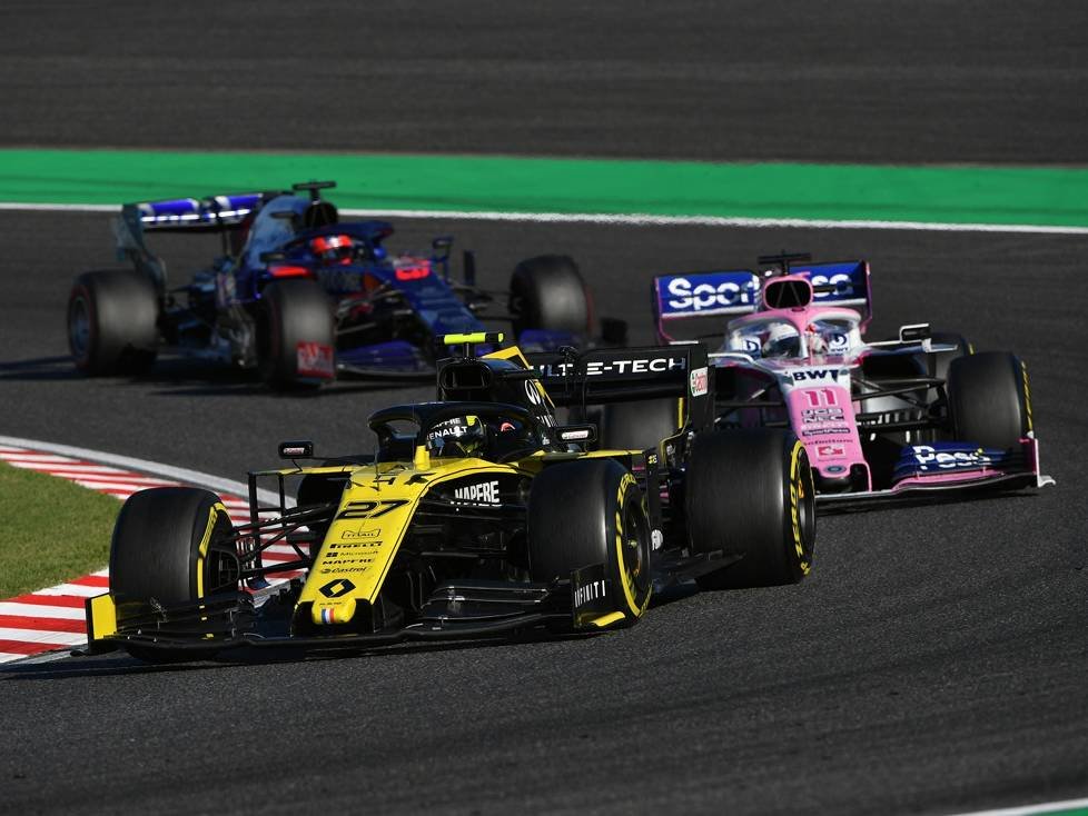 Nico Hülkenberg, Sergio Perez, Daniil Kwjat