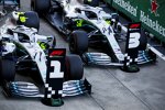 Valtteri Bottas (Mercedes) und Lewis Hamilton (Mercedes) 