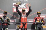 Jonathan Rea, Alvaro Bautista und Toprak Razgatlioglu