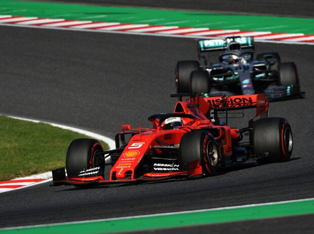 Sebastian Vettel, Lewis Hamilton Sebastian Vettel, Lewis Hamilton
