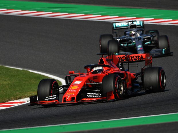 Sebastian Vettel, Lewis Hamilton