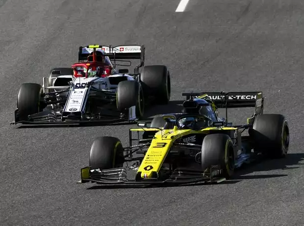 Titel-Bild zur News: Daniel Ricciardo, Antonio Giovinazzi