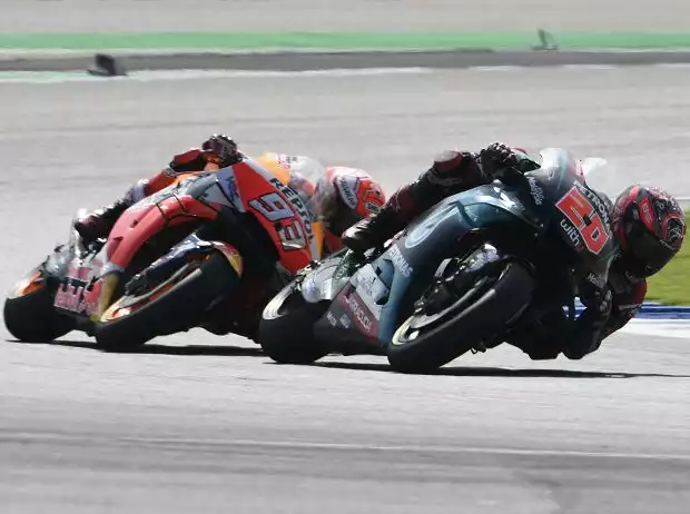 Fabio Quartararo, Marc Marquez Titel-Bild zur News: Fabio Quartararo, Marc Marquez