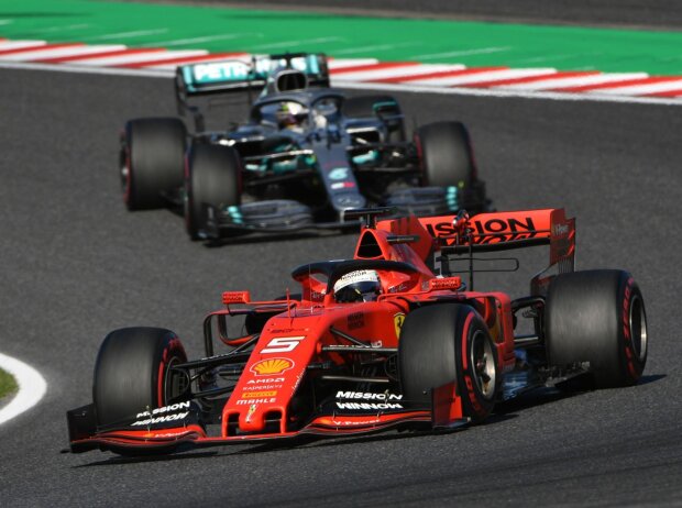 Sebastian Vettel, Lewis Hamilton