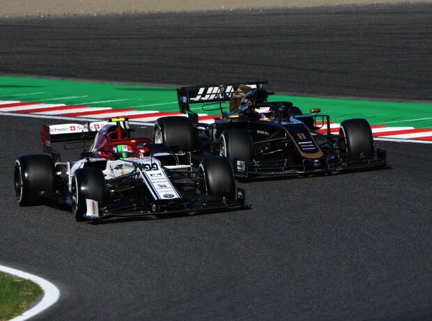 Antonio Giovinazzi, Romain Grosjean Antonio Giovinazzi, Romain Grosjean