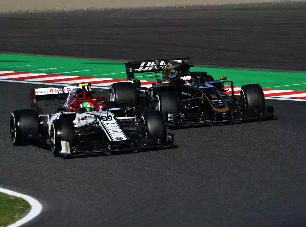 Antonio Giovinazzi, Romain Grosjean Titel-Bild zur News: Antonio Giovinazzi, Romain Grosjean