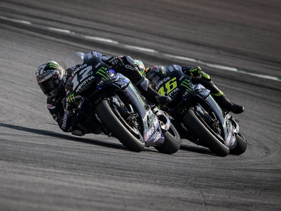 Maverick Vinales, Valentino Rossi