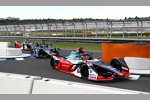 Daniel Abt (Audi), Sebastien Buemi (Nissan e.dams), Lucas di Grassi (Audi) 