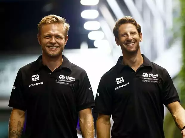 Kevin Magnussen, Romain Grosjean Titel-Bild zur News: Kevin Magnussen, Romain Grosjean