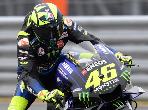 Zweifinger-Bremstechnik: Valentino Rossi Zweifinger-Bremstechnik: Valentino Rossi