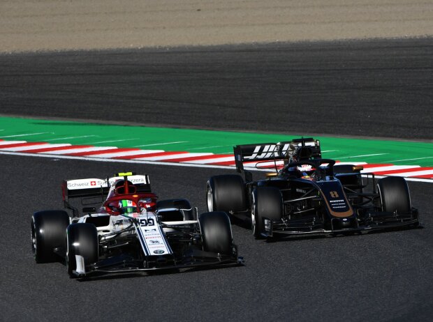 Antonio Giovinazzi, Romain Grosjean Antonio Giovinazzi, Romain Grosjean