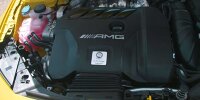 Bild zum Inhalt: A 45-Motor mit 421 PS könnte bald auch größere Mercedes-AMG antreiben
