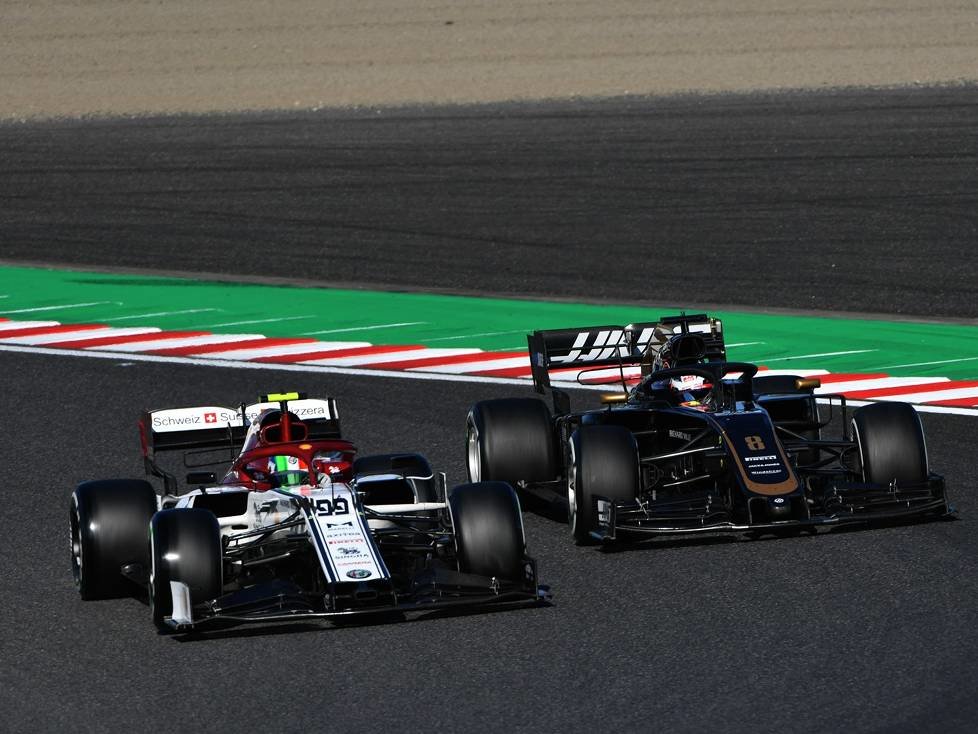 Antonio Giovinazzi, Romain Grosjean