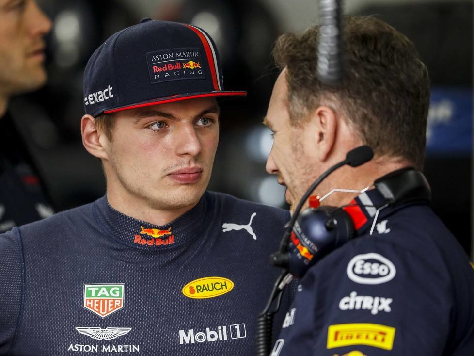 Max Verstappen, Christian Horner