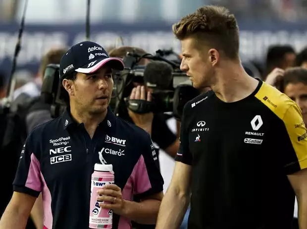 Sergio Perez, Nico Hülkenberg Titel-Bild zur News: Sergio Perez, Nico Hülkenberg