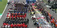 WEC-Startaufstellung, 6h Silverstone 2018