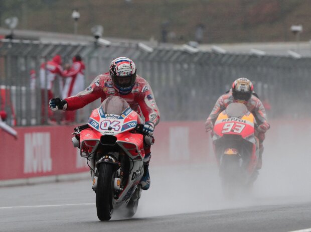 Andrea Dovizioso, Marc Marquez