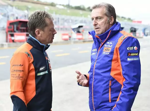 Herve Poncharal, Mike Leitner Titel-Bild zur News: Herve Poncharal, Mike Leitner