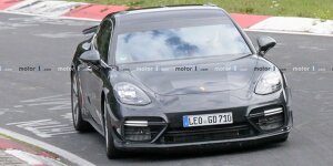 Geheimnisvoller Porsche Panamera "Lion" auf Nordschleifen-Rekordjagd?