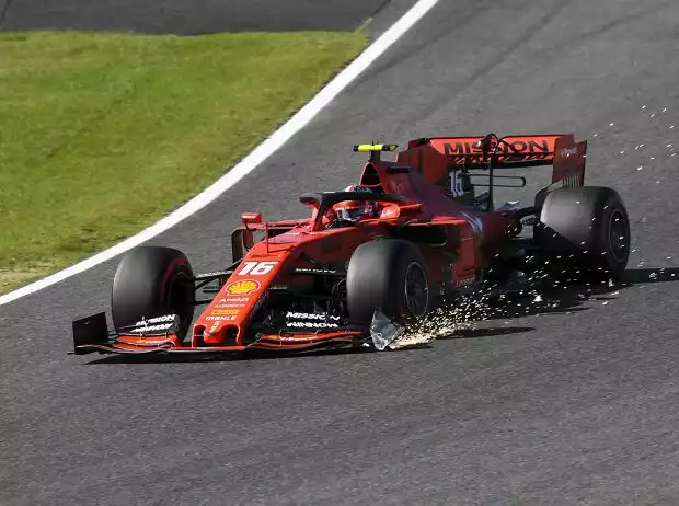Charles Leclerc, Funken Titel-Bild zur News: Charles Leclerc, Funken