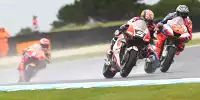 Bild zum Inhalt: MotoGP Live-Ticker Phillip Island: Das war der teilweise nasse Trainingstag