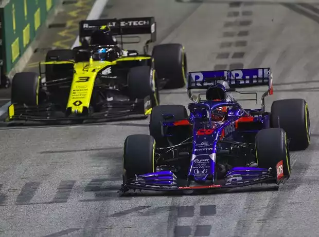 Daniil Kwjat, Daniel Ricciardo Titel-Bild zur News: Daniil Kwjat, Daniel Ricciardo