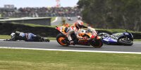 Bild zum Inhalt: MotoGP Australien 2019: Marquez siegt, Vinales stürzt auf Schlussrunde