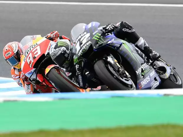 Marc Marquez, Maverick Vinales Titel-Bild zur News: Marc Marquez, Maverick Vinales