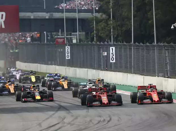Charles Leclerc, Sebastian Vettel, Max Verstappen Titel-Bild zur News: Charles Leclerc, Sebastian Vettel, Max Verstappen