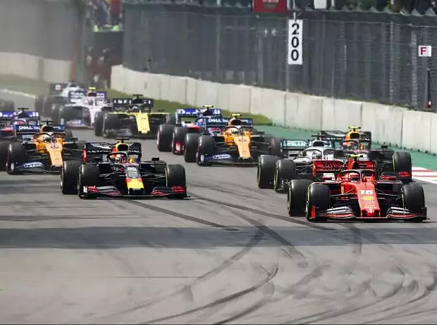 Charles Leclerc, Sebastian Vettel, Lewis Hamilton, Max Verstappen, Carlos Sainz Titel-Bild zur News: Charles Leclerc, Sebastian Vettel, Lewis Hamilton, Max Verstappen, Carlos Sainz