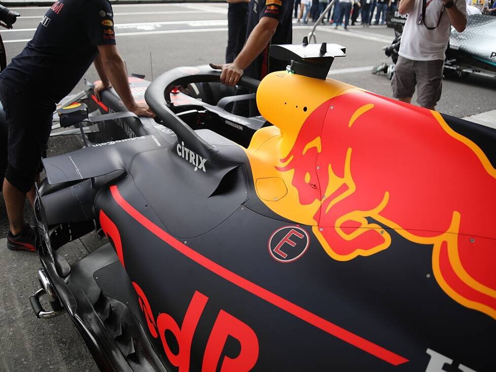 Red Bull RB15, Kühlung, Seitenkasten, Motorabdeckung