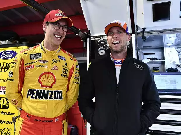 Joey Logano, Joe Gibbs Titel-Bild zur News: Joey Logano, Joe Gibbs