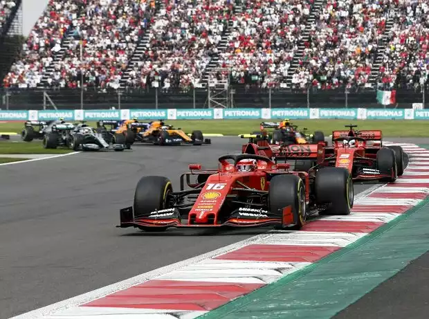 Charles Leclerc, Sebastian Vettel, Alexander Albon, Lewis Hamilton, Carlos Sainz Titel-Bild zur News: Charles Leclerc, Sebastian Vettel, Alexander Albon, Lewis Hamilton, Carlos Sainz