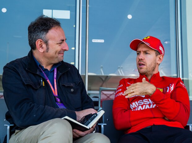 Titel-Bild zur News: Sebastian Vettel, Roberto Chinchero