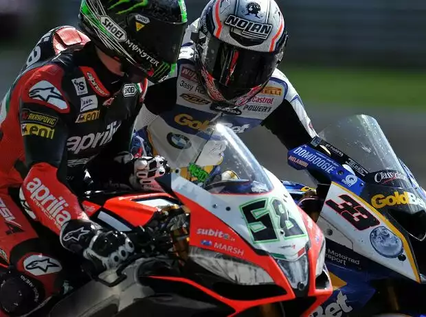 Marco Melandri, Eugene Laverty Titel-Bild zur News: Marco Melandri, Eugene Laverty