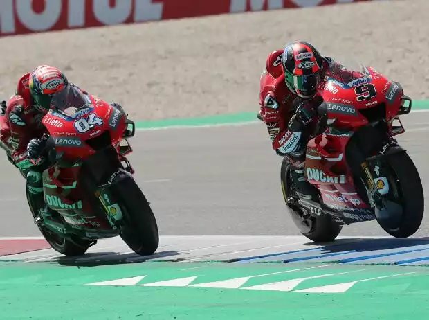 Titel-Bild zur News: Danilo Petrucci, Andrea Dovizioso