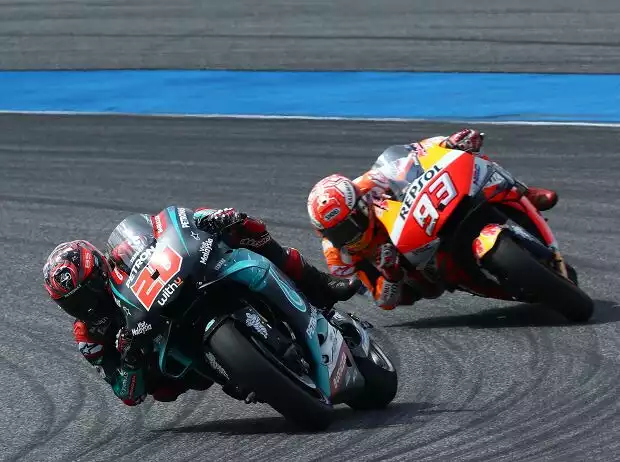 Fabio Quartararo, Marc Marquez Titel-Bild zur News: Fabio Quartararo, Marc Marquez