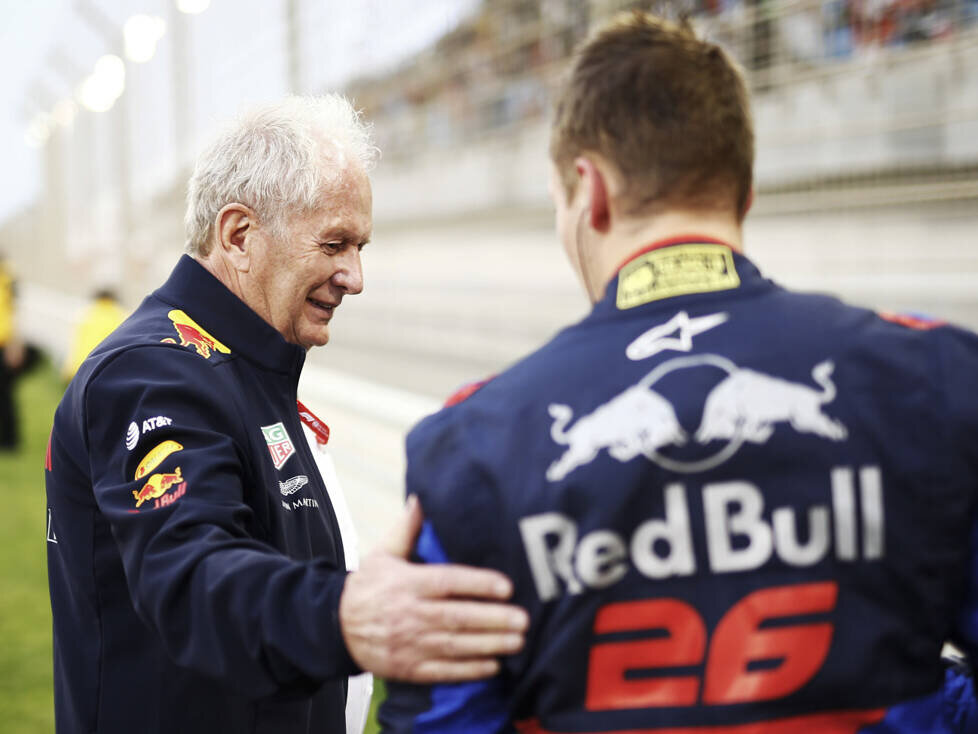Helmut Marko und Daniil Kwjat