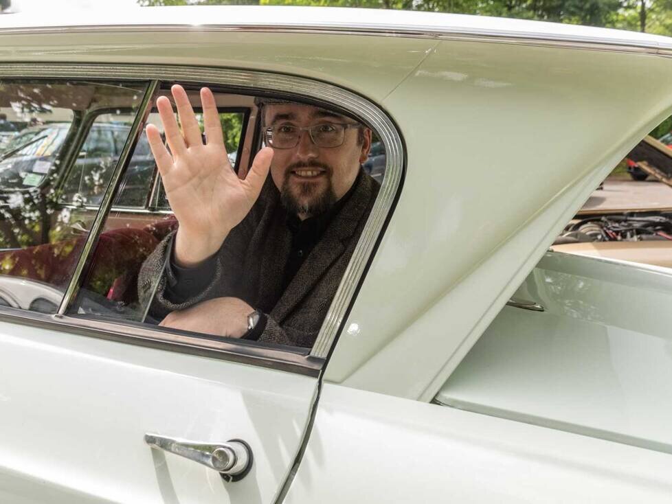Roland Hildebrandt im Citroën Ami 6
