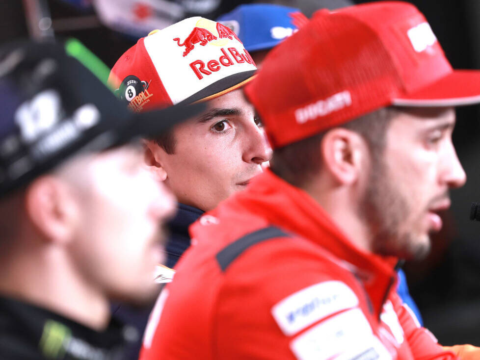 Maverick Vinales, Marc Marquez, Andrea Dovizioso