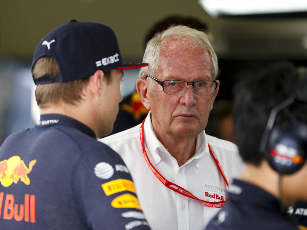 Max Verstappen und Helmut Marko