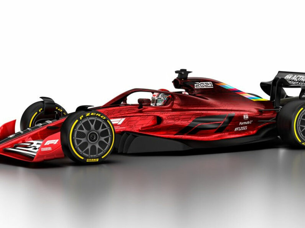 Formel-1-Modell 2021