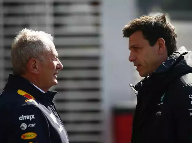 Helmut Marko, Toto Wolff Titel-Bild zur News: Helmut Marko, Toto Wolff