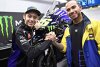 Bild zum Inhalt: Im Tausch mit Valentino Rossi: Lewis Hamilton erstmals auf MotoGP-Bike!